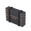 RC Crawler Accessories Plastic Weapon Box 15.2cm x 10.4cm x 4.5cm Grey 11