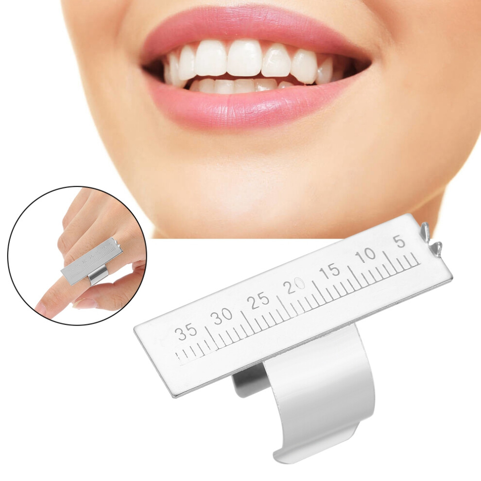 Stainless Steel Endodontic Finger Ruler, Autoclavable, 4Cm 7691362686044