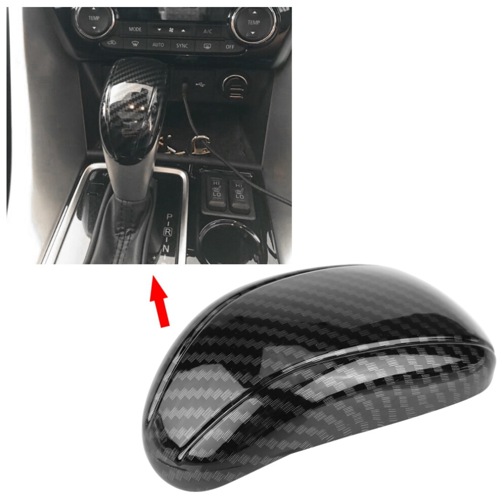 Mitsubishi Eclipse Cross 17-18 Carbon Fiber Gear Shift Cover Trim Sticker 8471362687406