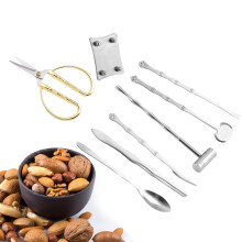 Edelstahl-Meeresfrüchte-Klammern 8-teiliges Set Perfekt für Krabben und Hummer