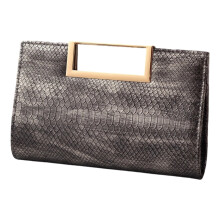 Damen Elegante Umhängetasche Umschlag Abendtasche-Schwarz
