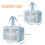 Handheld-Make-up-Tasche, Reise-Kosmetiktasche, große-Blau M 4