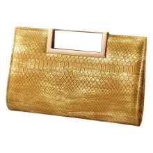 Damen-Banketttasche, Umschlag-Abendtasche, elegante-Gelb