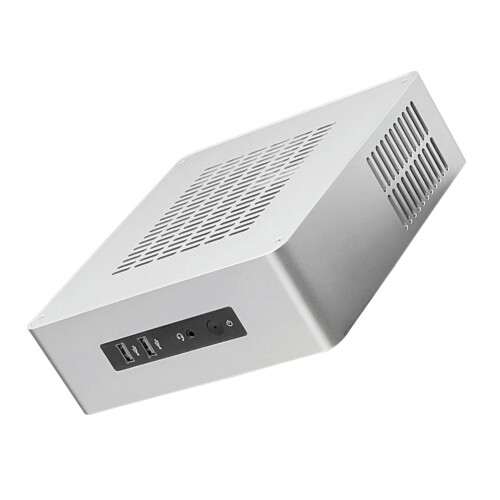Boîtier de contrôle industriel TA65 mini-itx HTPC,-Argent
