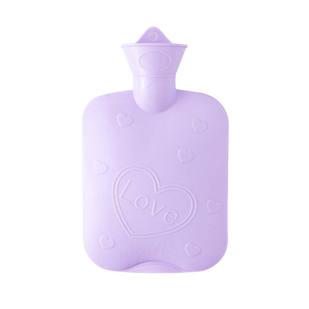 Hot Water Bottleï¼LOVE Anti-scalding Surface 1 Litre Capacity Hot Water Bag for Winter Provides Warmth (Color : #2) (Color : #3)