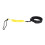 Yellow Coiled Surfboard Leash for Paddleboard & Surfing - 61cm 2