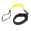 Yellow Coiled Surfboard Leash for Paddleboard & Surfing - 61cm 12