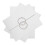 Trifold Board White Cardboard Foldable Design 1 Set 20