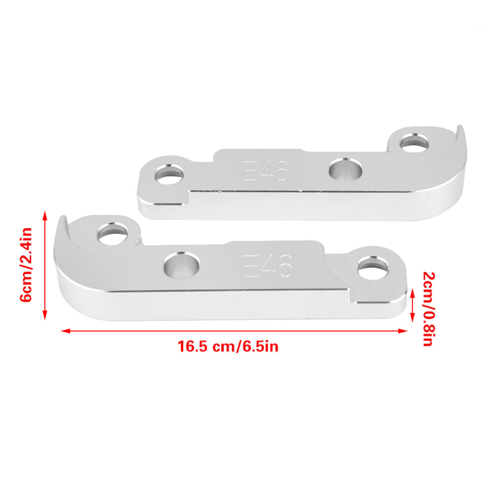 Aluminum Drift Lock Adapter Kit 25% Turn Angle Increase For Bmw E46 M3 6951362689010
