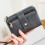 Women's Leather Wristlet Wallet Rfids Blocking Trifold-brown 5