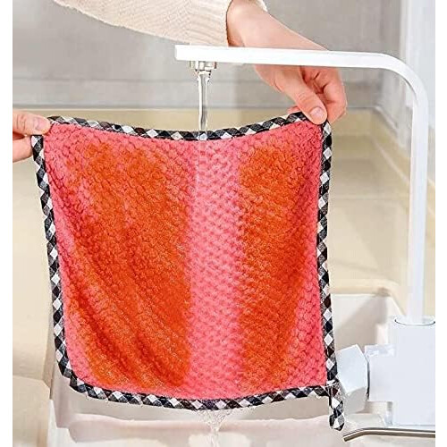 Πετσέτες κουζίνας Coral Velvet, κομψός σχεδιασμός, εξαιρετικά απορροφητικές, 1