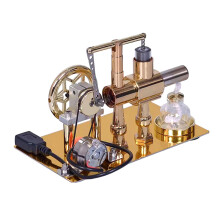 Modèle de moteur Stirling en métal, jouet arrière, modèle de