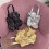 Stylish 3D Flower Evening Bag Petal Design Handbag-Silver 7