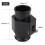 Auto-Wassertemperatursensor Adapter 34mm Aluminium Rohr Messing Anschluss 2