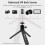 KINGJOY KT-26 Mini-Desktop-Stativ, drehbarer 5
