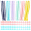 Loose Binder Rings Muted Blue For Diy Projects 12pcs 5