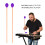 Purple Wool Keyboard Marimba Mallets with Beech Handles for Intermediates 7