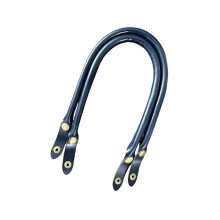 47cm Snap Fastener Handle Grip for Handbags Soft PU-Blue