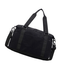Travel Duffle Bag Expandable Compartment Lightweight-Black