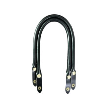 Practical 47cm Handbag Handle Replacement PU Leather-Black