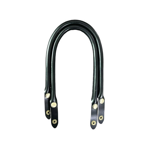 Practical 47cm Handbag Handle Replacement PU Leather-Black