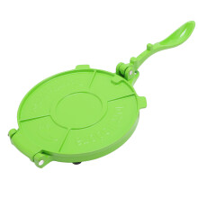 8in Aluminum Alloy Tortilla Press Kitchen Tool Green 725g