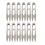 12 Stück rostfreies Stahlstickgarnscherenset, 10,8 cm 15