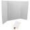 White Folding Display Board Presentation Trifold Science Project 6