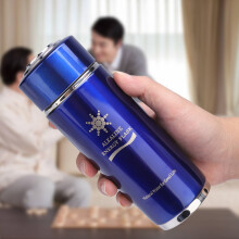 Blue Nano Alkalischer Wasserflasche 400ml mit Doppelfilter & Bioenergie
