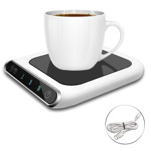 Kaffeewärmer für den Schreibtisch, Tassenwärmer mit Schwerkraftinduktion, wasserdicht, automatische Abschaltung, geeignet für Keramik, Gläser,