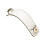 Practical PU Shoulder Pad Cushions With Secure Grip-White 1
