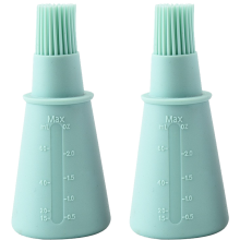 Delícia para Artistas Culinários: Pincel para Óleo em Frasco de Material Resistente ao Calor, Opções Multicores para Culinária Personalizada,