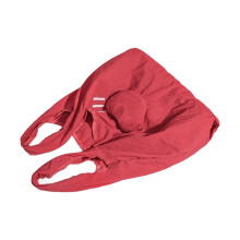 2025 Fashionable Heart Design Foldable Grocery Holder-Red
