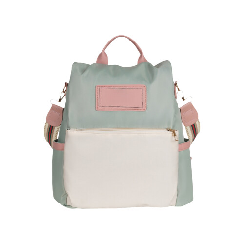 Functional Unisex Backpacks Tear Resistant Fabric-Green