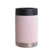 Soporte de acero inoxidable para latas delgadas, aislamiento de doble pared que mantiene las bebidas frías, libre de BPA y apto para lavavajillas,