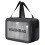 Clear Cosmetic Bag Handheld Makeup Bag Large Capacity-Black L 1