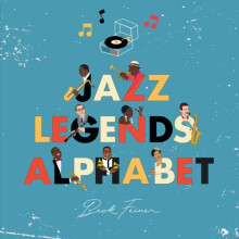 Jazz Legends Alphabet by Beck Feiner Hardcover Book
