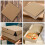 Events Pizza Boxes Light Brown 10pcs 18
