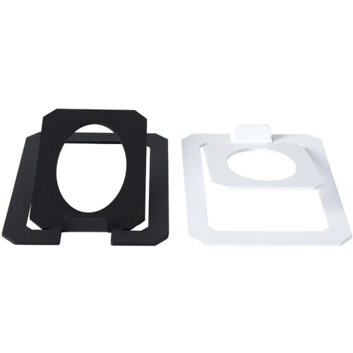 Desktop Speaker Stands to Elevate Your Sound Experience with a Minimalist Touch (Black) 2