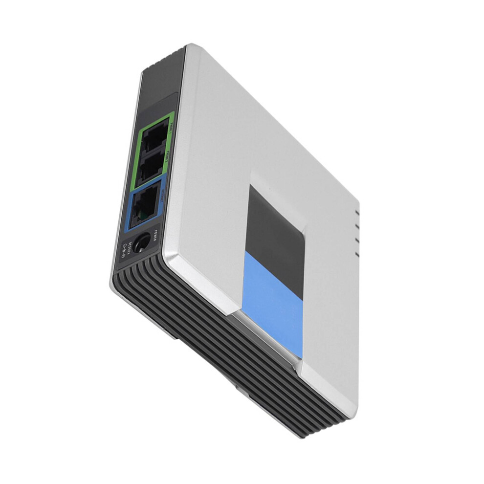 Compact Voip Adapter With Sip Protocol And Dual Rj45 Ports 9471362696667