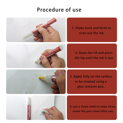 Adhesive Remover Pen Sticker Remover Label Remover Strong 1