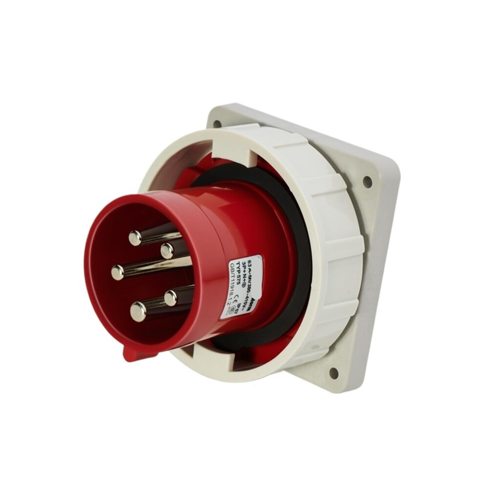 Ip67 125A 5-Pin Waterproof Industrial Plug Connector 975Typ2724/5224/475(Concealed Plug Ip67) 9323874065014