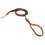 Durable Leather Dog Leash with Double Hooks, 1.83m, Brown 8