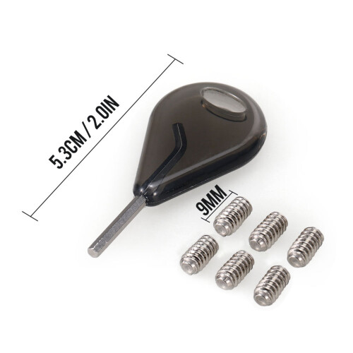 9MM/12MM Surfboard Fin Screws Set Includes Extra Fin Key 1