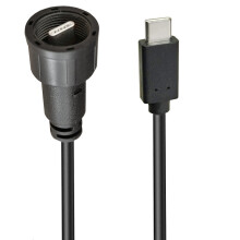 Snel opladen USB C naar USB2.0/USB3.0 kabel 2A 60V-30 CM USB2CC