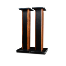 70cm Wooden Speaker Stands - Pair of Universal Floor Stands for Surround Sound Hi-Fi & Home Cinema - Enhance Your Audio Listening Experience