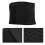 Damentaille-Band Elastischer Hüftstützgürtel 81,5x23cm Schwarz 14