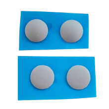 Antislip achterkant laptopbasis rubberen kussen voor-Grijs