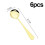 Classic Pattern Elegant Soup Spoons, Classy Design Stainless Steel for Comfortable Home Dining Experiences 5