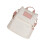 Nylon Backpacks Functional Pockets Comfortable Shoulder-White 1
